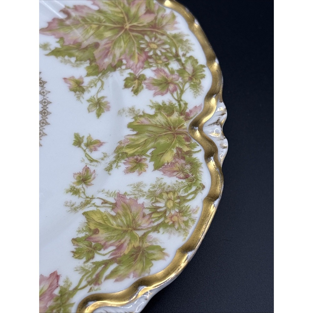 Antique Haviland Limoges Schleiger 930A Dinner Plate Pettis Dry Goods - Picture 4 of 7